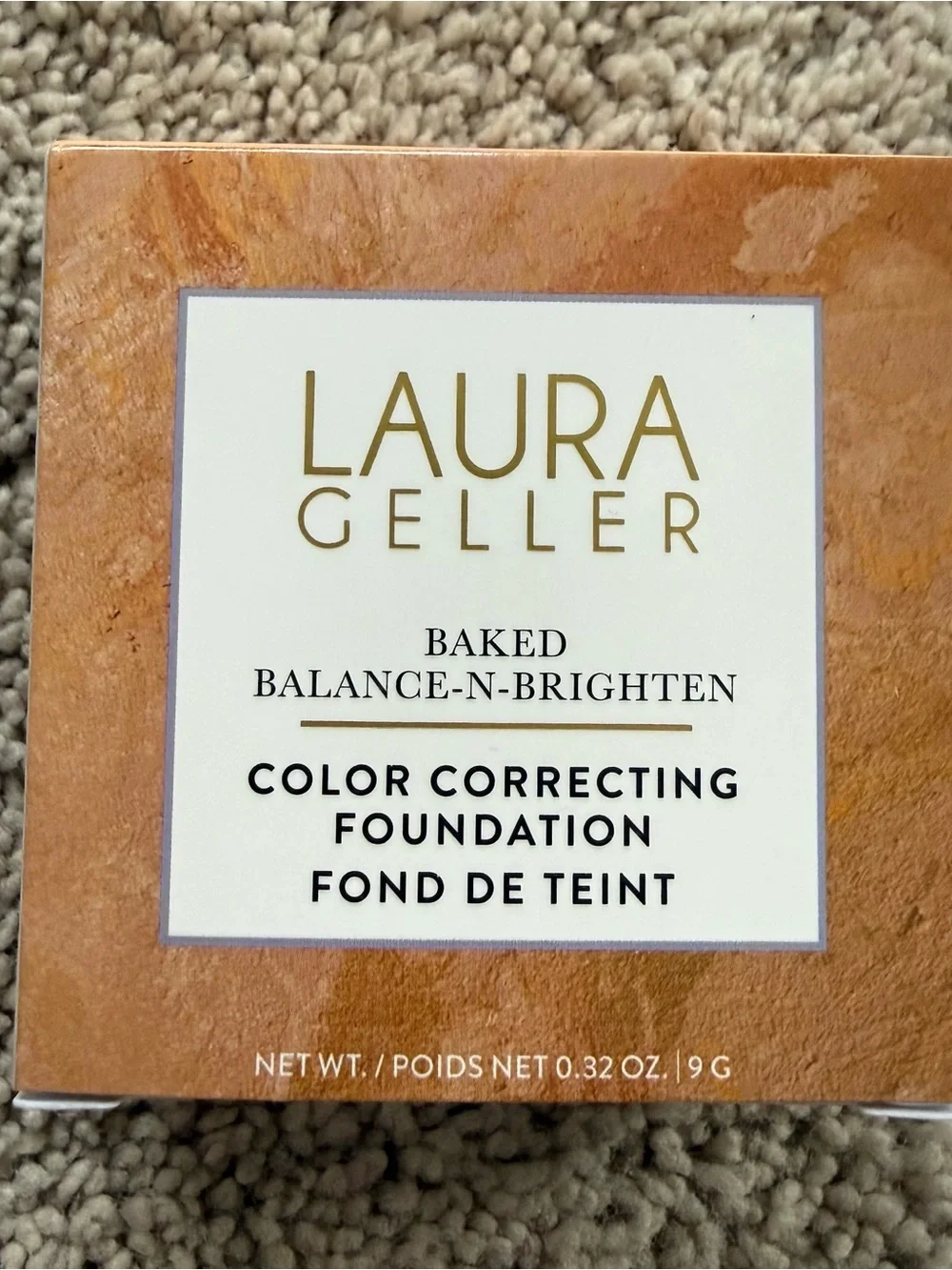 New! Laura Geller Baked Balance-N-Brighten Color Correcting Foundation - Fair
